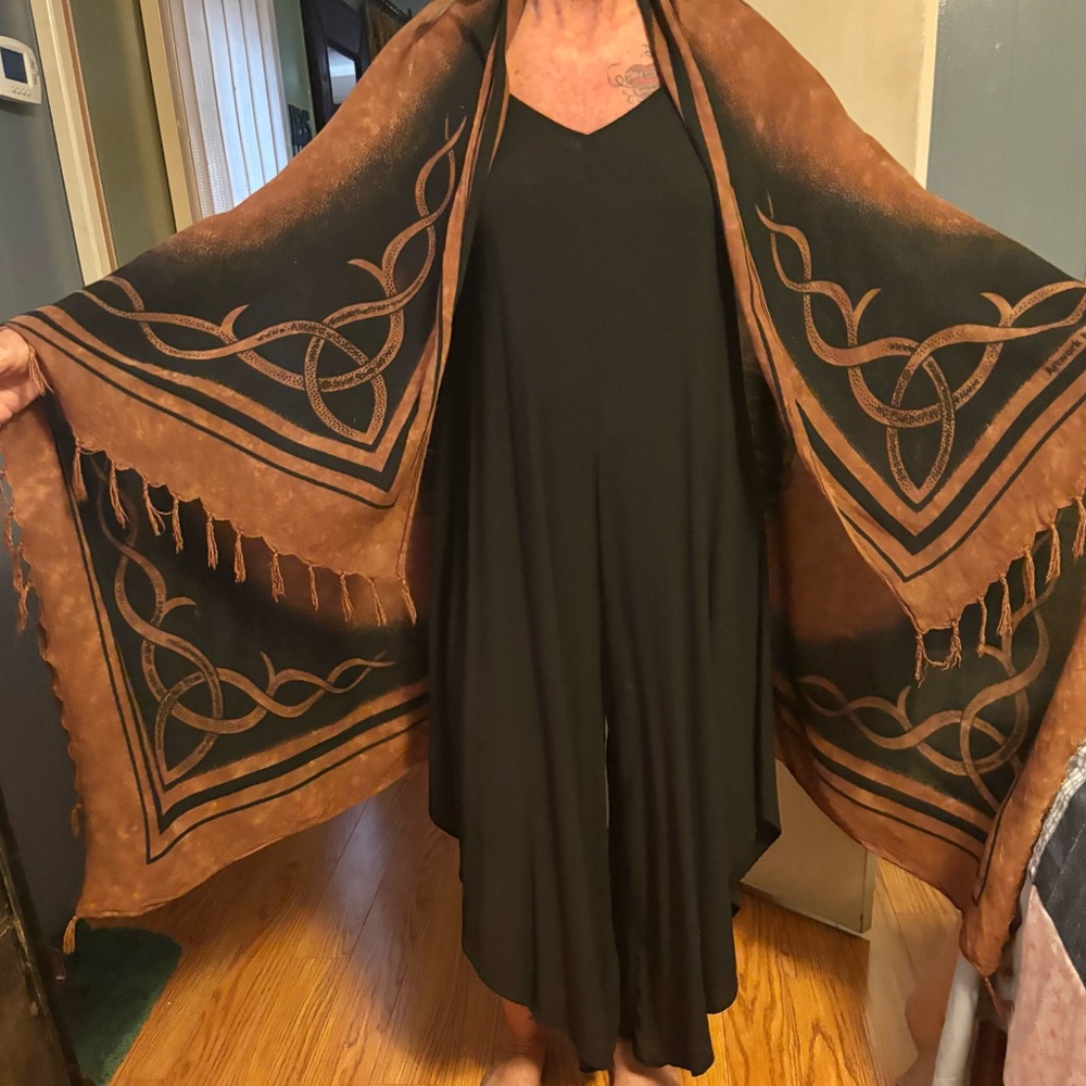 1. STATE BLACK JUMPSUIT * CLASSY * FLOWY * ASYMMETRICAL HEM * 100% RAYON - Picture 11 of 11
